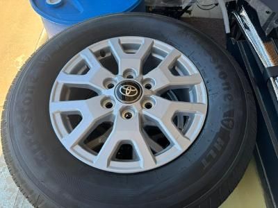 2026 Toyota Tacoma 17-inch 245/70 R17, TRD Wheel & Firestone Tire, New, Condition.