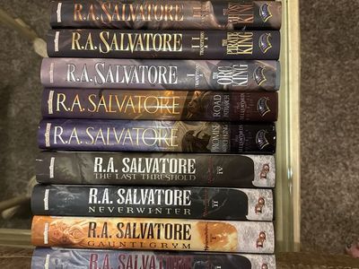R.A. Salvatore Forgotten Realms D&D Book Lot - 12 Novels