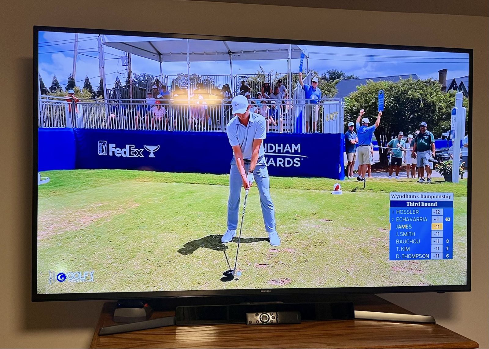 50” Samsung Flat Screen Smart TV with Stand and Remote