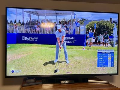 50” Samsung Flat Screen Smart TV with Stand and Remote