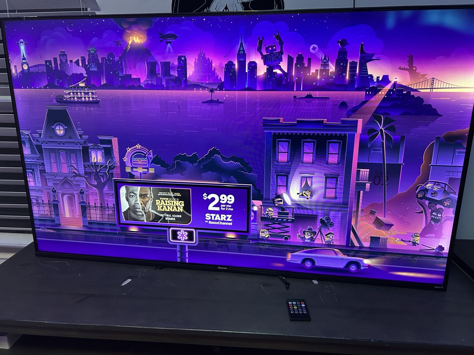 Hisense Roku 58” 4K UHD Smart TV - Immersive Viewing Experience