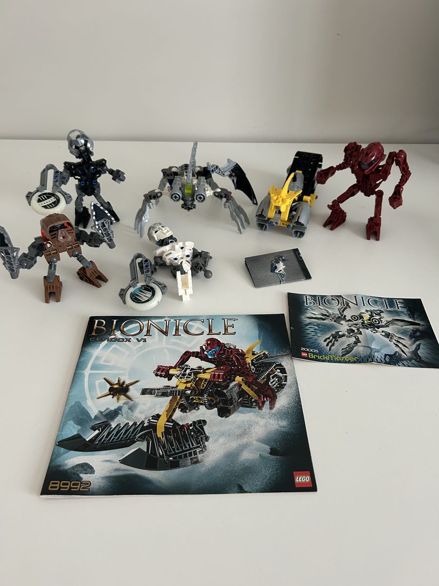 Lego Bionicle lot with instructions