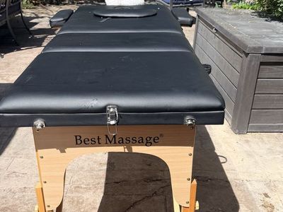 Portable massage table, physical therapy