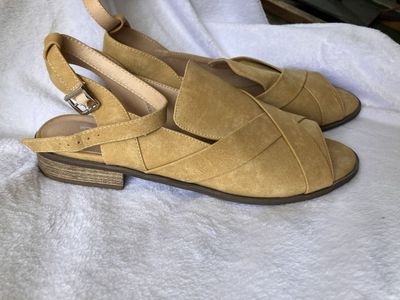 Women's Journee Collection Ankle Strap Sandals Size 11