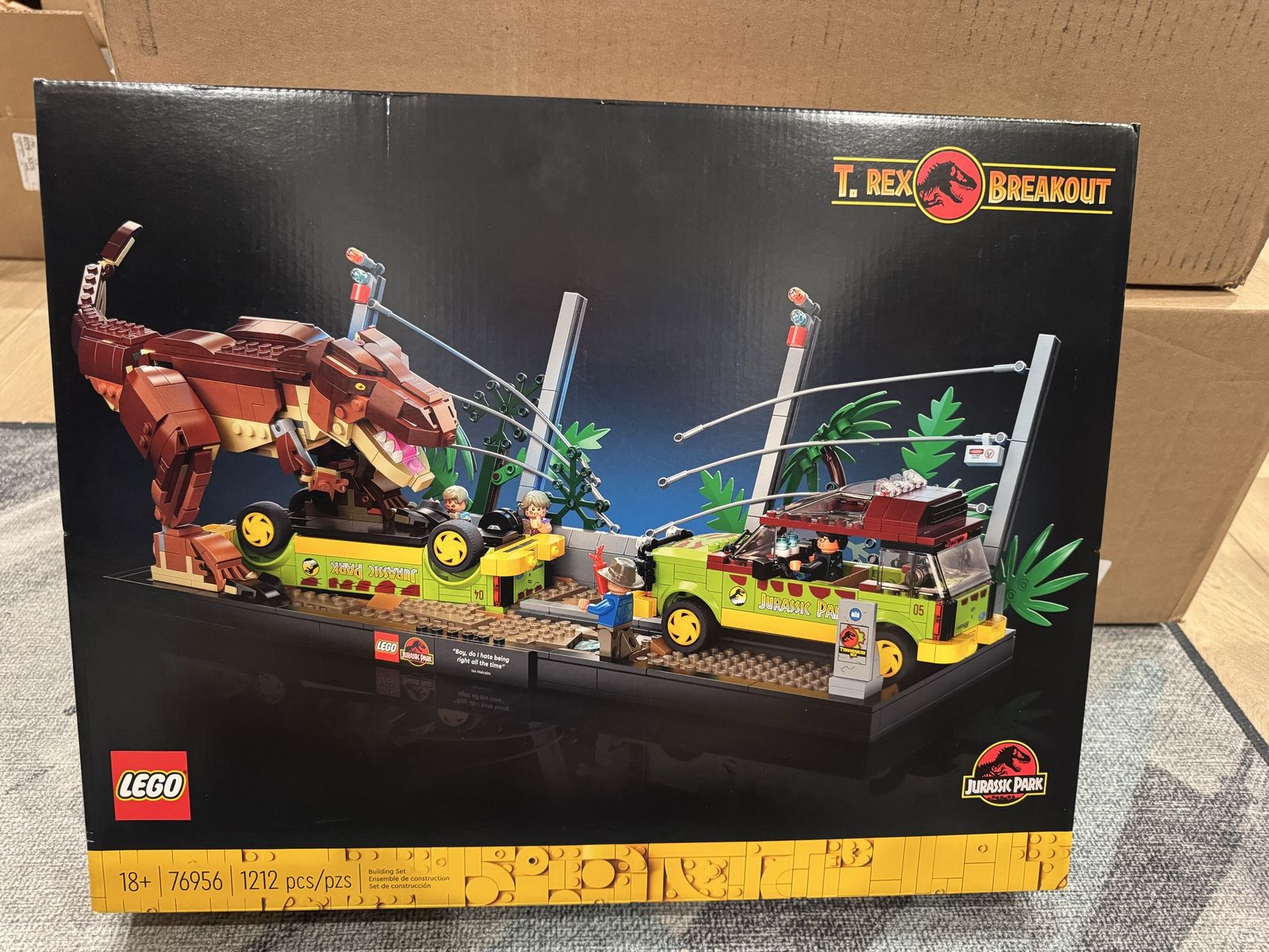 LEGO Jurassic Park T. Rex Breakout Set 76956 Brand New Sealed