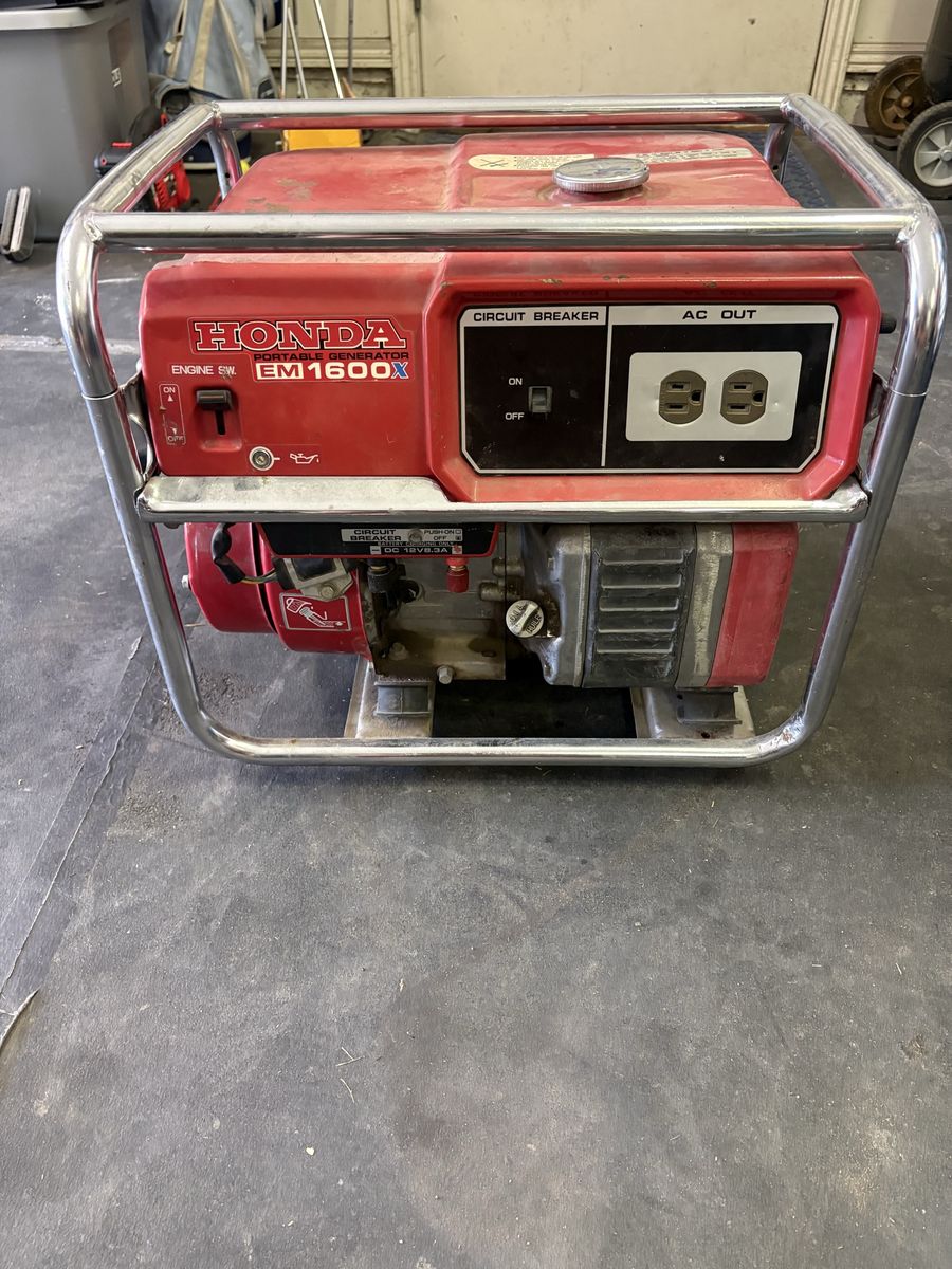 Honda EM1600X Generator 