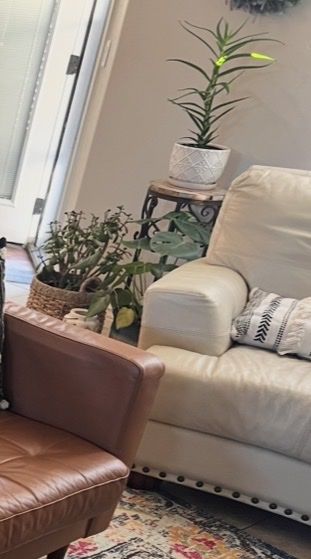 Vintage San Francisco Design leather arm chairs- set of 2