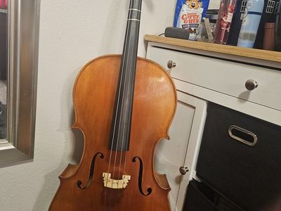 Full Size Acoustic Cello with Padded Soft Storage Case