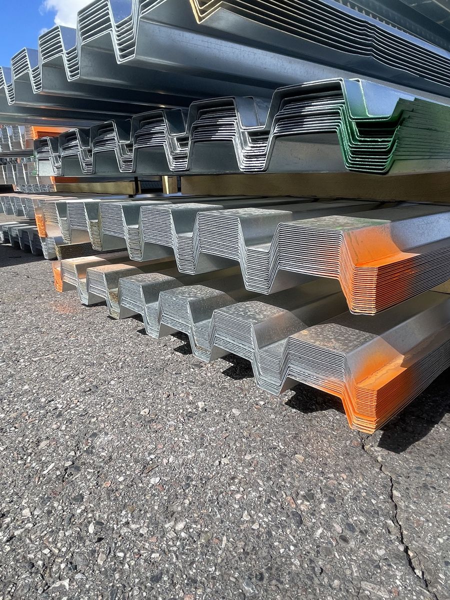 UNBEATABLE PRICE!! Steel Roof Deck – 1.5" B Deck 22 GA 1-1/2" Rib x 36" x 302" – $168.95 each