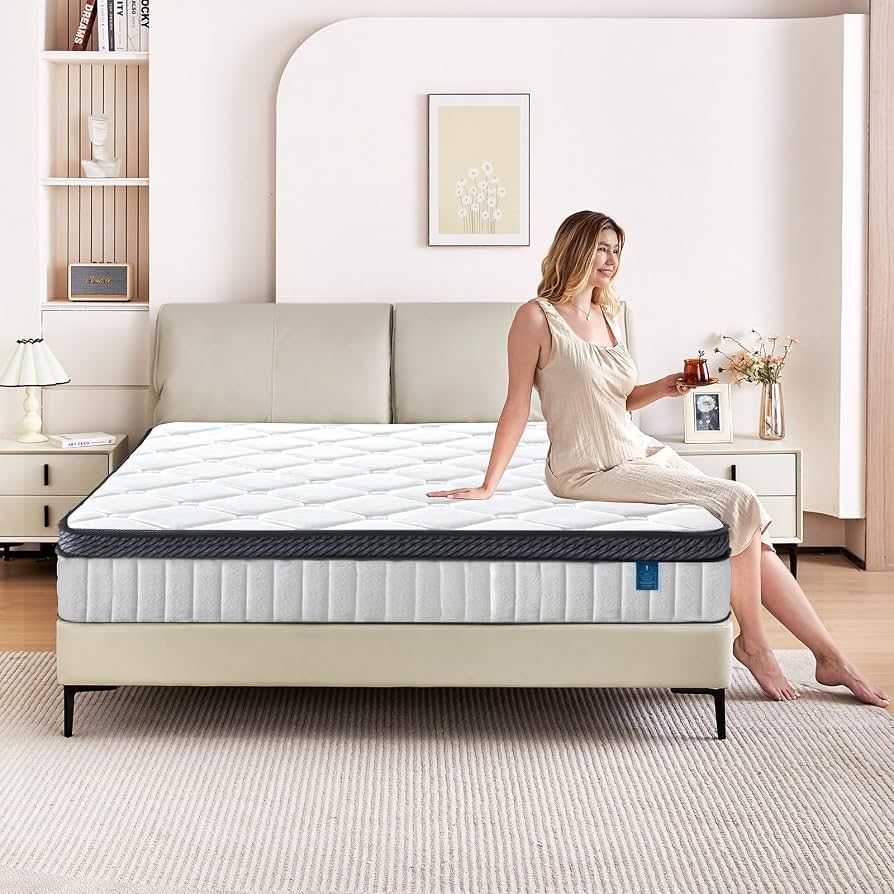 King Mattress 12 inch Boxed Gel Memory Foam