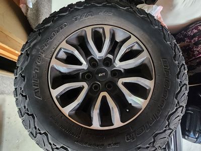 SVT 6x135 17" Wheel Set