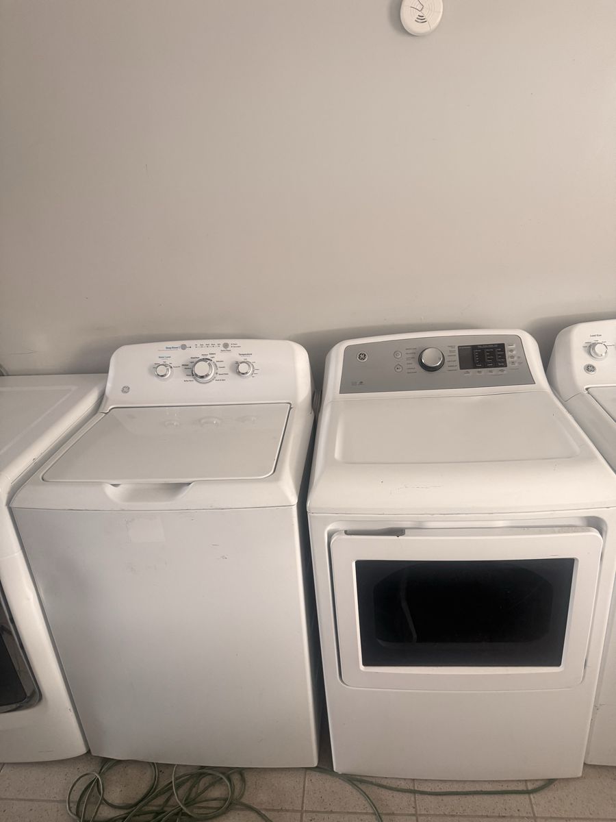 Washer and dryer GE electric
