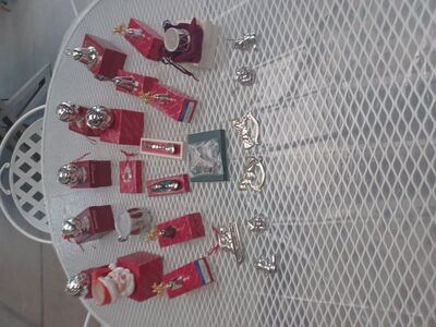 Christmas collectable Silversmith Ornaments and figures #07