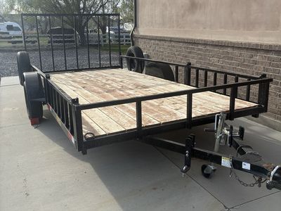 Custom built 7x 14 Bubbas trailer