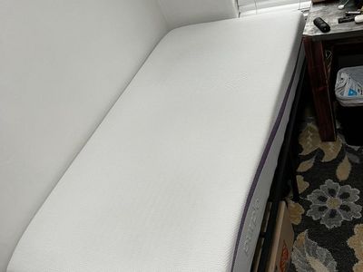 purple twin mattress