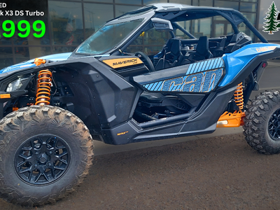 2025 Can-Am Maverick X3 DS Turbo RR – 120 Miles – $22,999