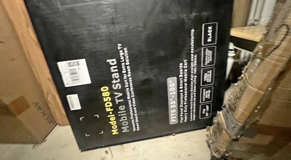 Mobile TV Stand  (55 - 100 TVs) - New In Box