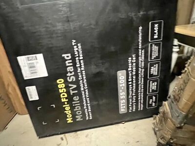 Mobile TV Stand (55 - 100 TVs) - New In Box