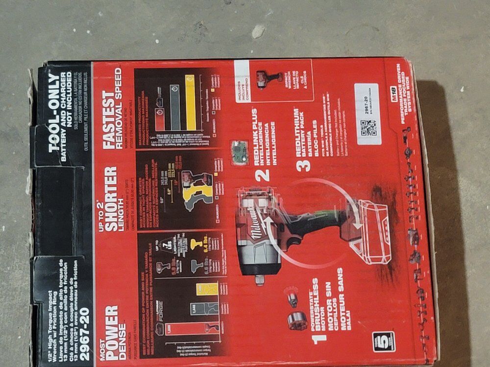 Milwaukee m18 fuel 18v