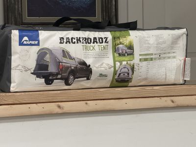 Never opened truck tent