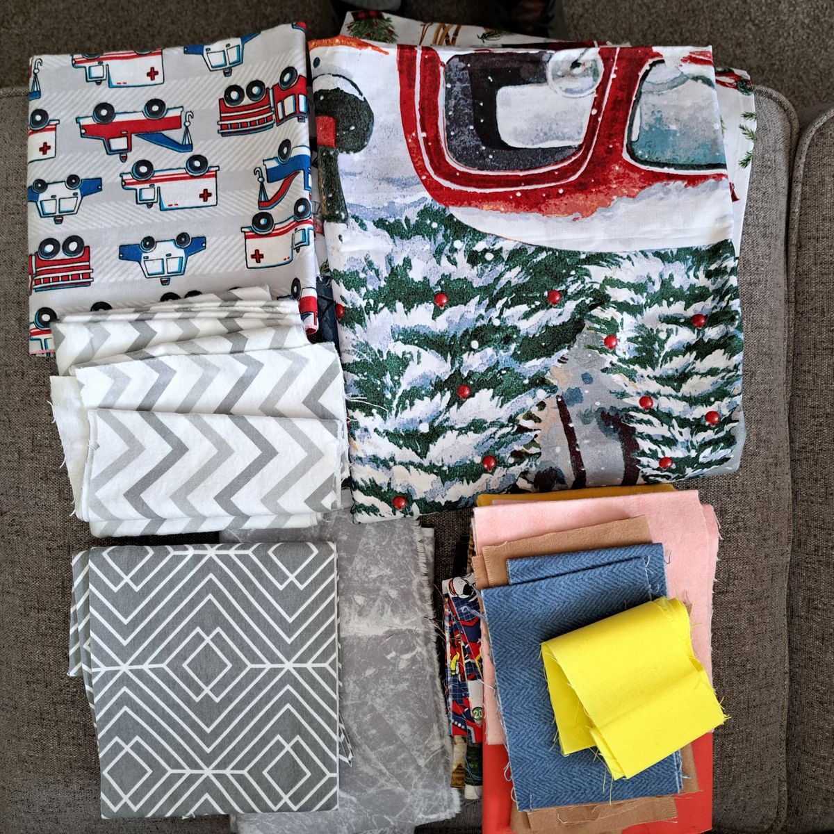 Quilters Scrap Pieces