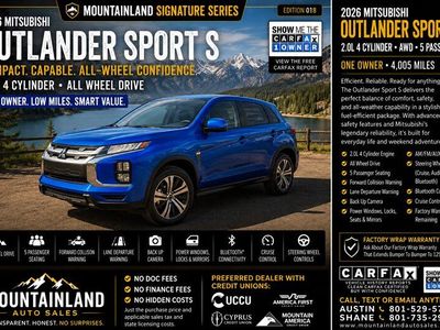 2026 Mitsubishi Outlander Sport S