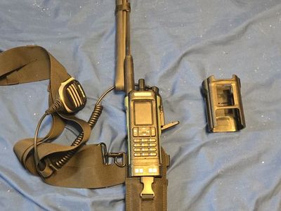Green baofeng UV-32 with extras