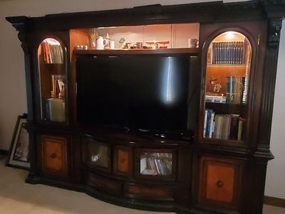Mahogany Entertainment Center