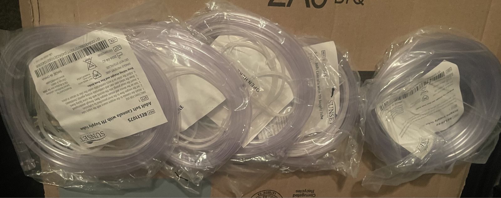 Oxygen tubing