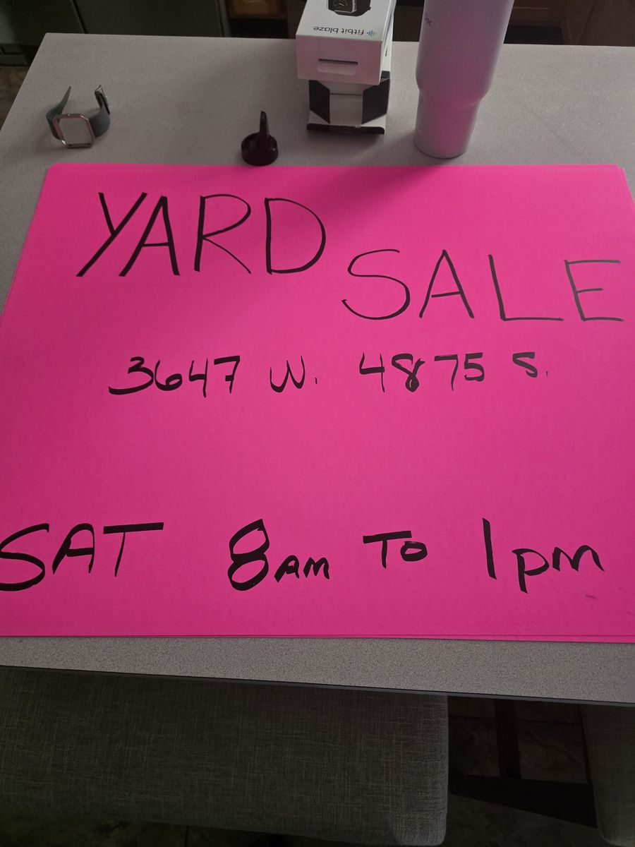 Yard sale