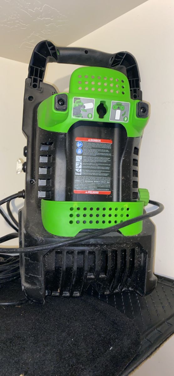 Greenworks 1500 PSI Electric Pressure Washer - Compact & Powerful Cleaning Tool