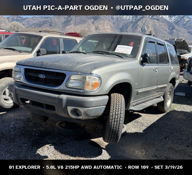 2001 Ford Explorer Parts - UTPAP Ogden