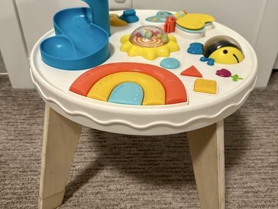 Wooden Baby Activity Table – Excellent Condition