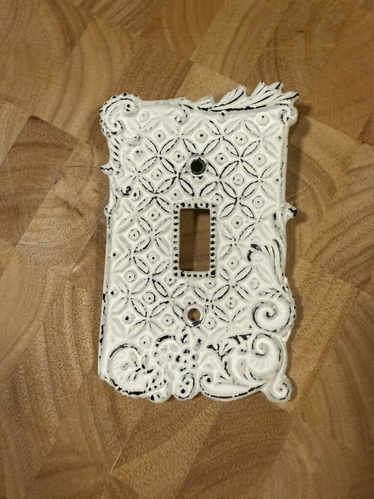 Anthropologie Decorative Light Switch Plate