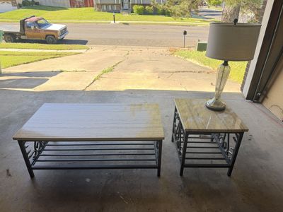 Coffee table and side table