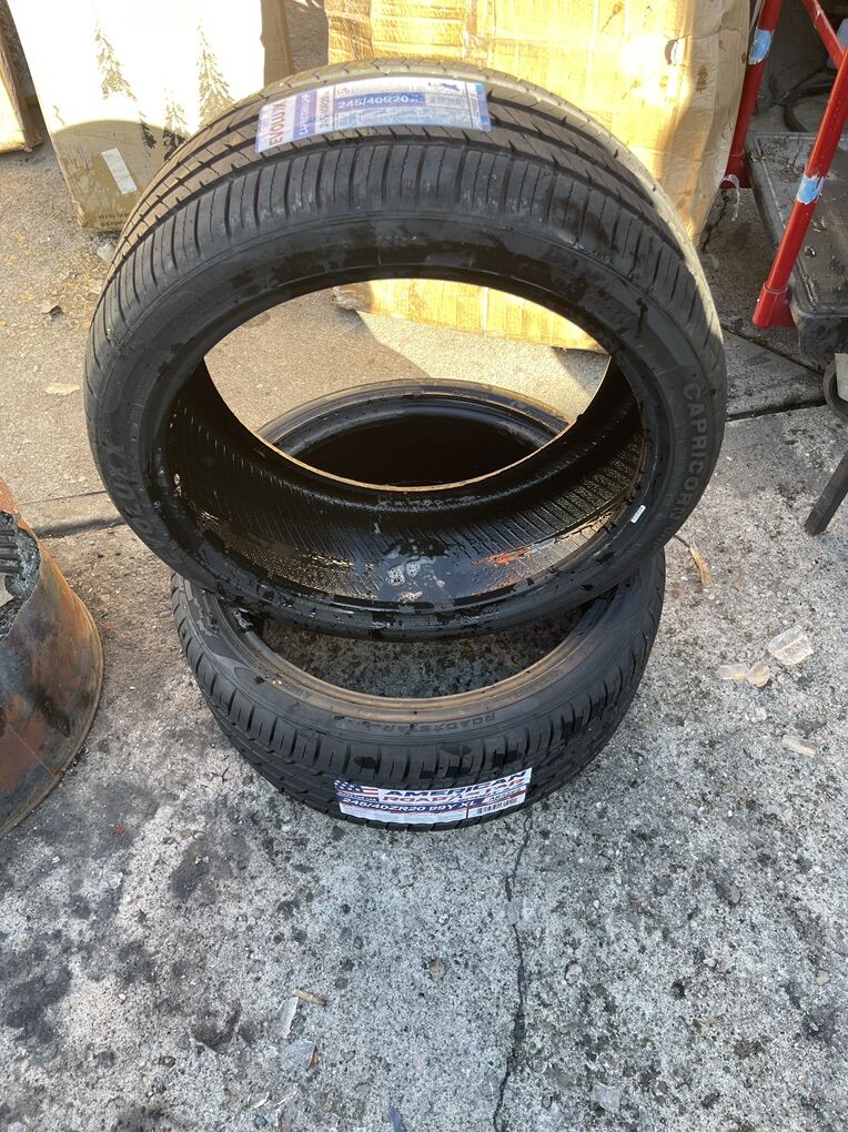 245/40/20 NEW PAIR OF TIRES