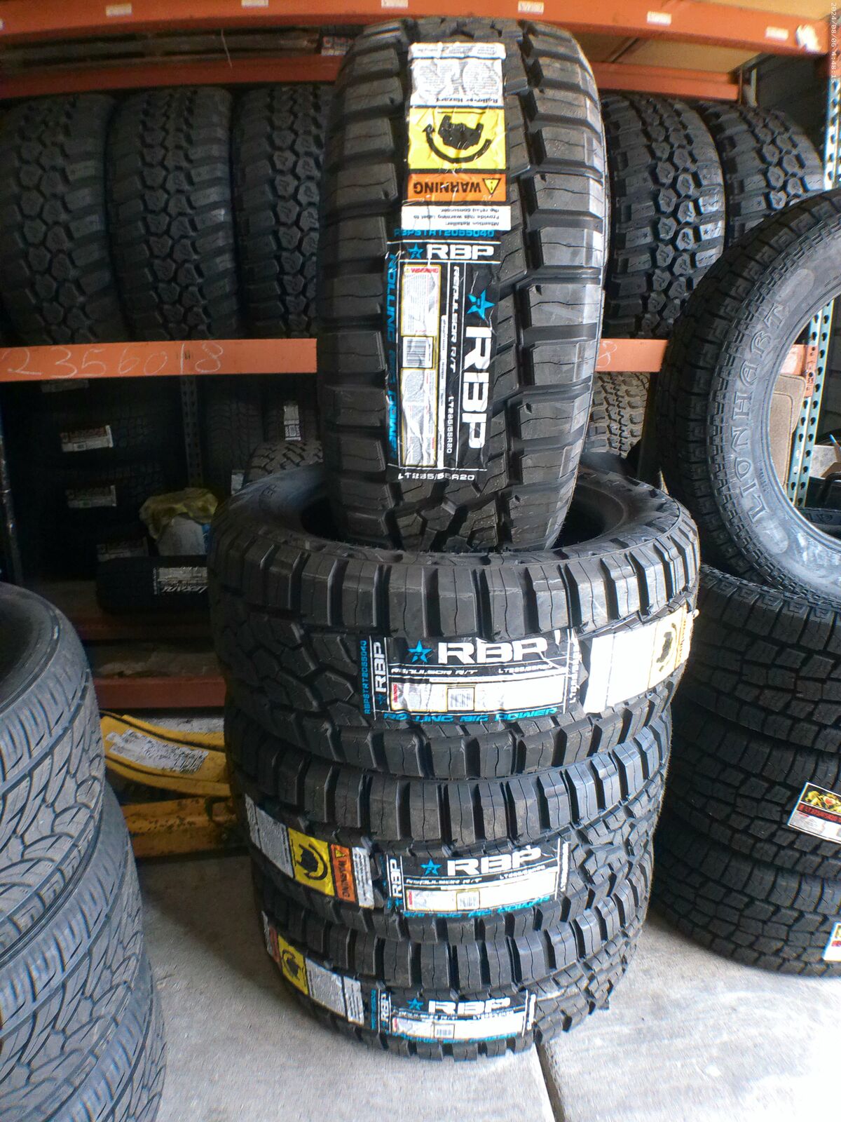 LT285/55R20 RBP REPULSOR R/T LOAD RANGE E 10PLY.