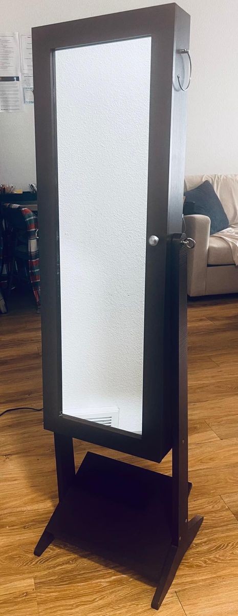 Jewelry Armoire with mirror