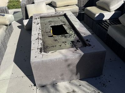 Firepit--outdoor Gas