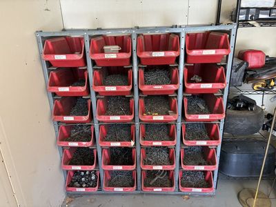 Nail And Screw Bins
