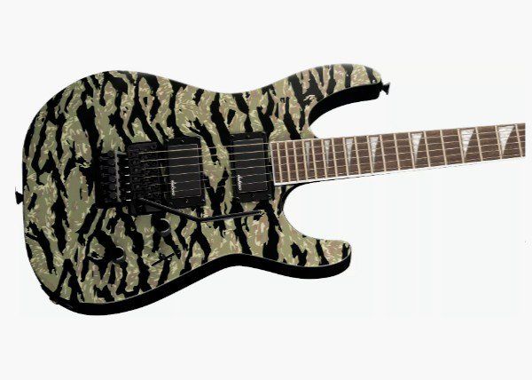 Jackson Soloist Dx Tiger camo