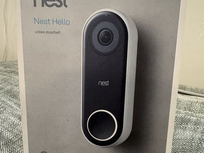 Google Nest Hello Wired Video Doorbell - Brand New Unopened