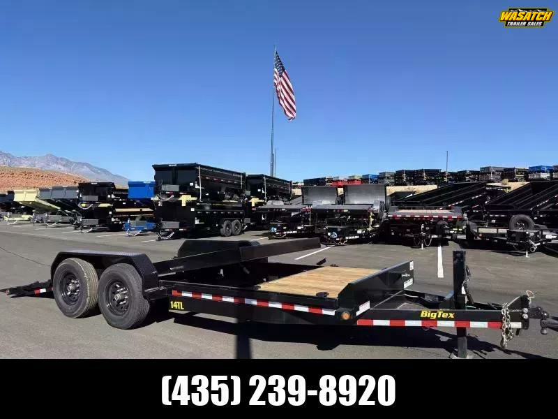 Big Tex Trailers 7X22 14K 14TL TILT Equipment Trailer