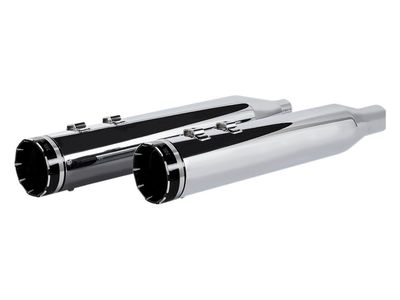 Full dual exhaust for twin cam touring Harley