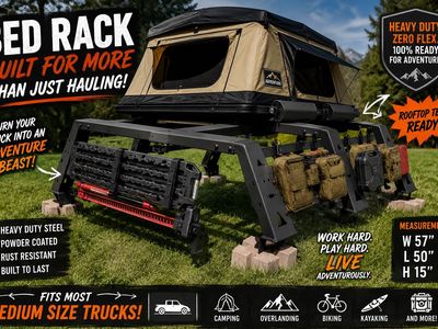 TURN YOUR TRUCK INTO AN ADVENTURE BEAST WITH THIS RACK!