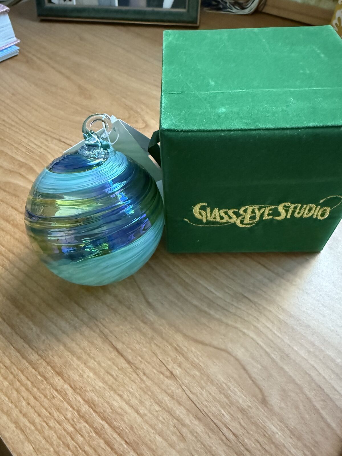 Glass Ornament by Glass Eye Studio