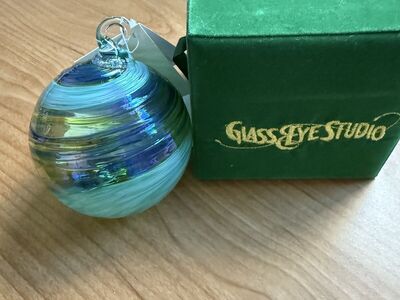 Glass Ornament by Glass Eye Studio