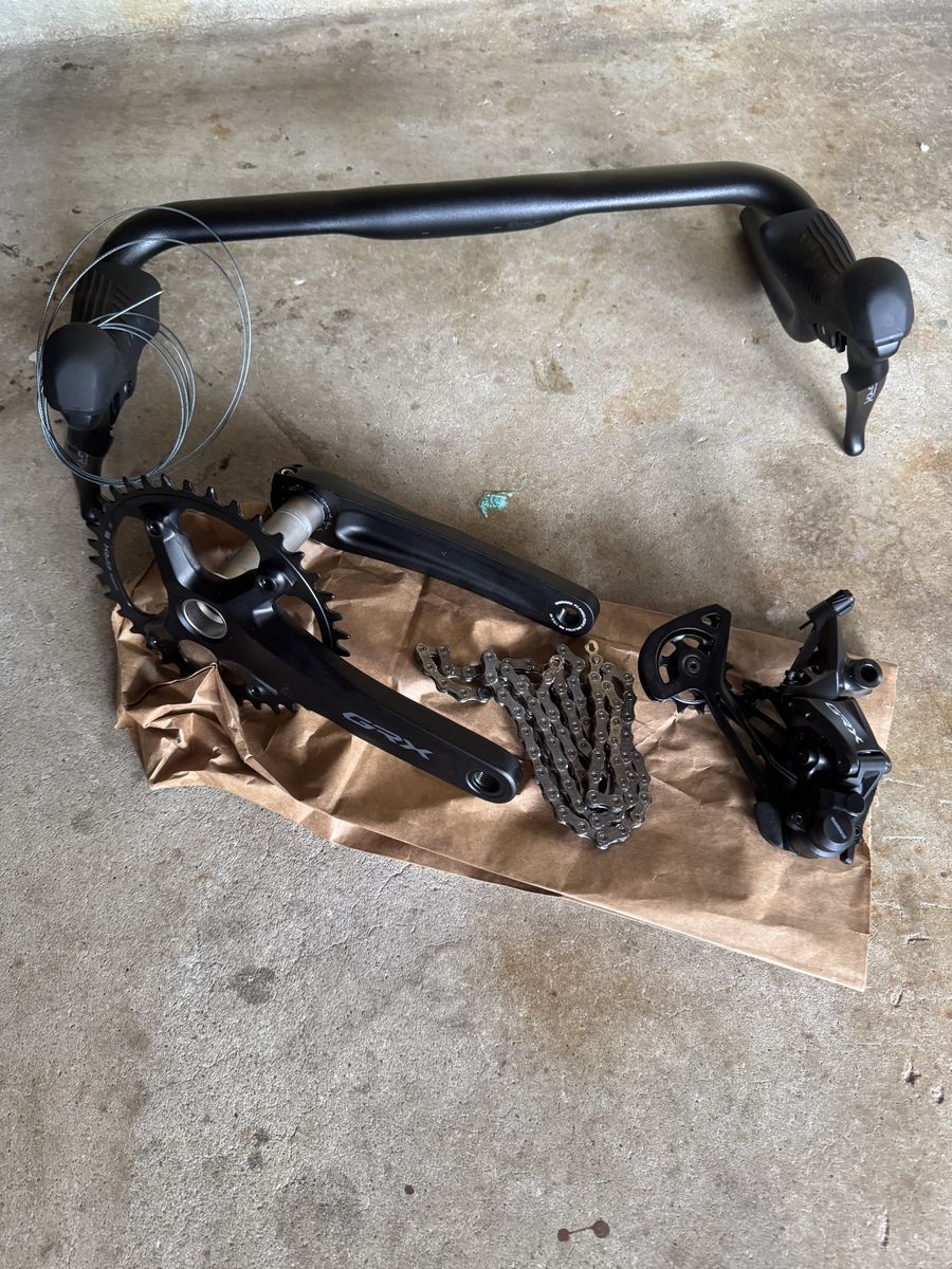 Shimano GRX 1x12 Full Groupset + wheelset option Brand New