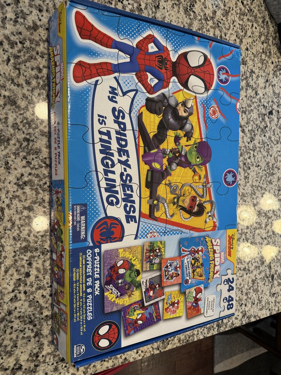 Spider-Man puzzle pack (8 puzzles)