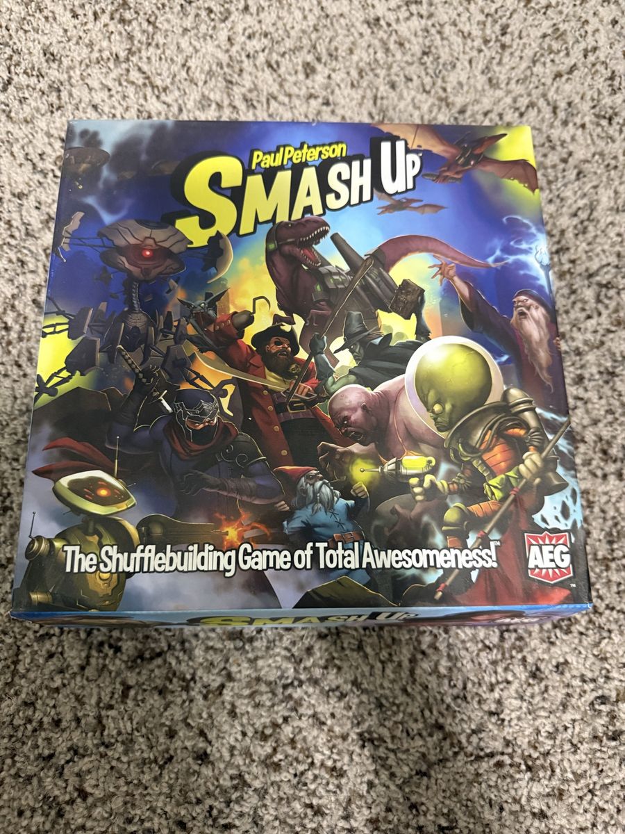 Paul Peterson Smash Up The Shufflebuilding Game of Total Awesomeness! with Awesome Level 9000
